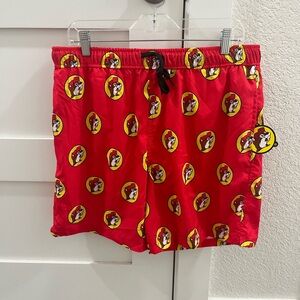 Men’s XL Buc-ee’s Swim Shorts. Never been worn.